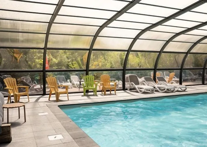 Kemp Mobil-home De 26m² Avec Terrasse Pour 4 Personnes - Api-1-52-556 *