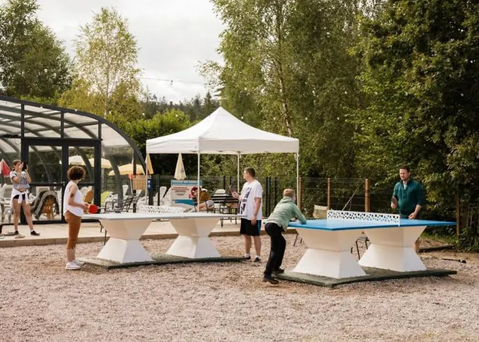 Kemp Mobil-home De 26m² Avec Terrasse Pour 4 Personnes - Api-1-52-556 Granges-Aumontzey